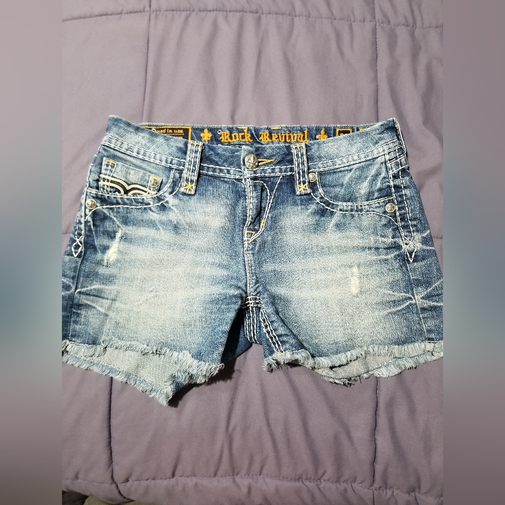 Rock Revival Allegra Easy Fit Shorts